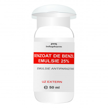 Benzoat de benzil emulsie 25% (50 ml)