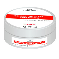 Benzoat de benzit emulsie 25% (70 ml)