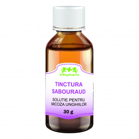 Tinctură sabouraud - Soluție contra micozelor la unghii (30 ml)